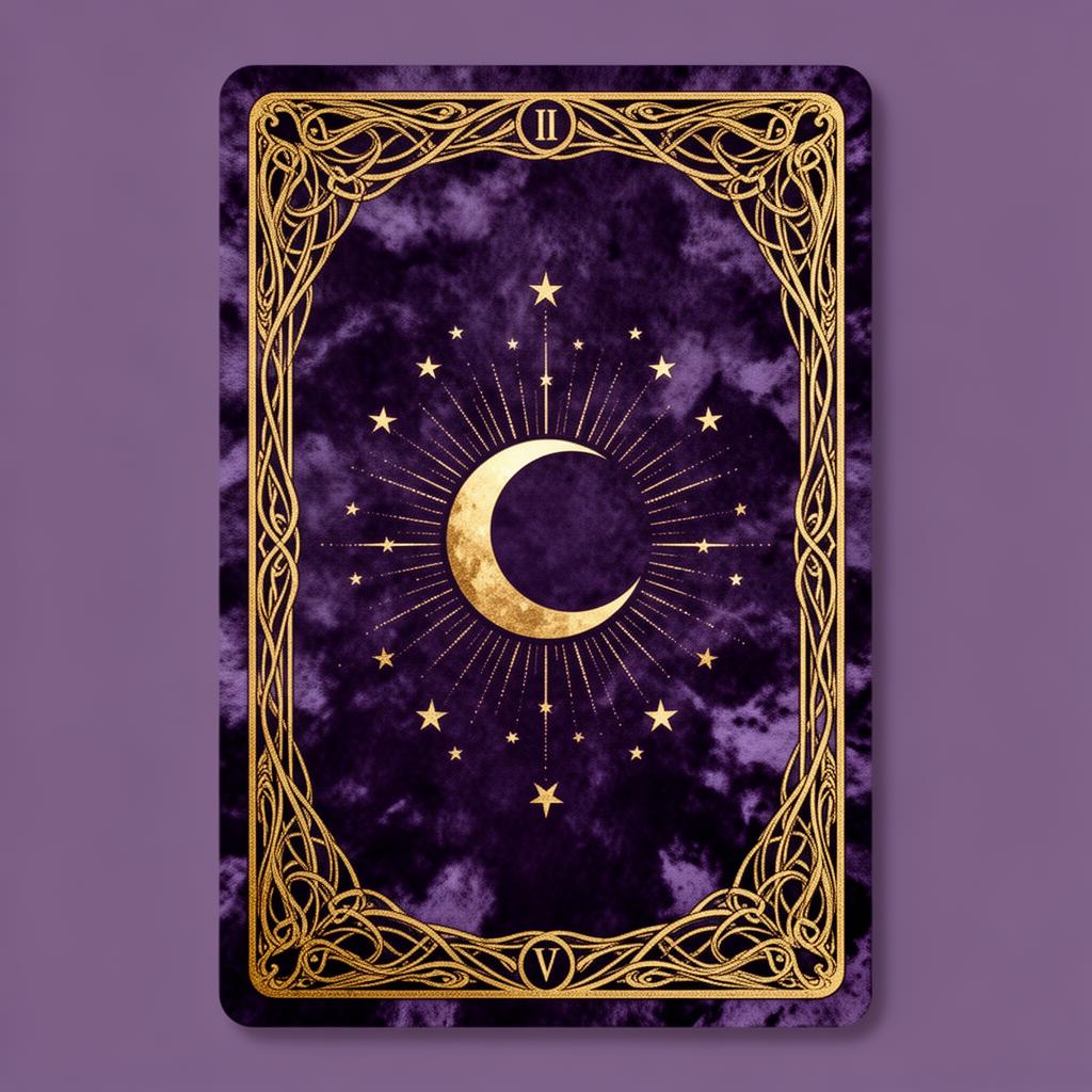 Tarot card back